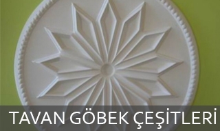 Tavan Göbek Çeşitleri